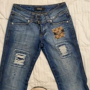 Gucci womens jeans vintage